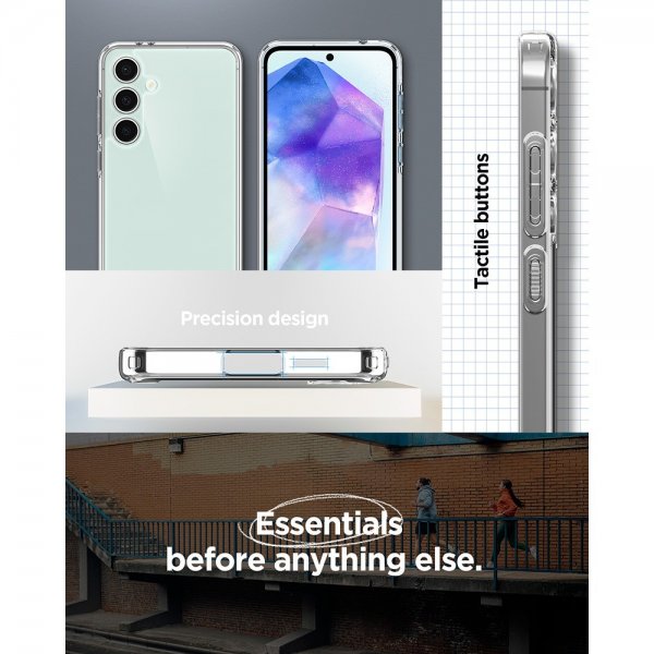 Spigen Samsung Galaxy S24 FE Suojakuori Ultra Hybrid Crystal Clear