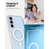 Spigen Samsung Galaxy S24 FE -kuori Ultra Hybrid MagFit valkoinen
