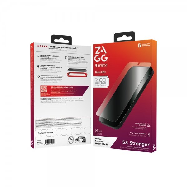 ZAGG InvisibleShield Samsung Galaxy S24 FE Näytönsuoja Glass Elite