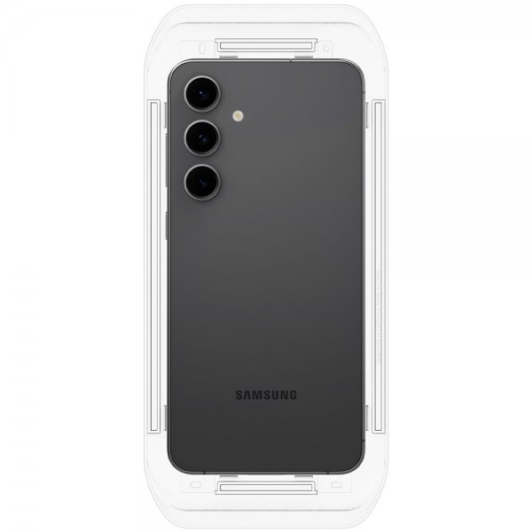 Spigen Samsung Galaxy S24 FE -näytönsuoja GLAS.tR EZ Fit 2-pakkaus