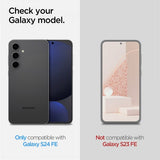 Spigen Samsung Galaxy S24 FE -näytönsuoja GLAS.tR EZ Fit 2-pakkaus