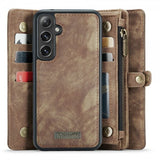 CaseMe Samsung Galaxy S24 -kotelo 008 Series Irrotettava kuori Ruskea