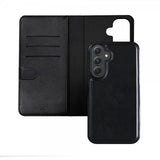 Xqisit Samsung Galaxy S24 -kotelo 2-in-1 Wallet Case Musta