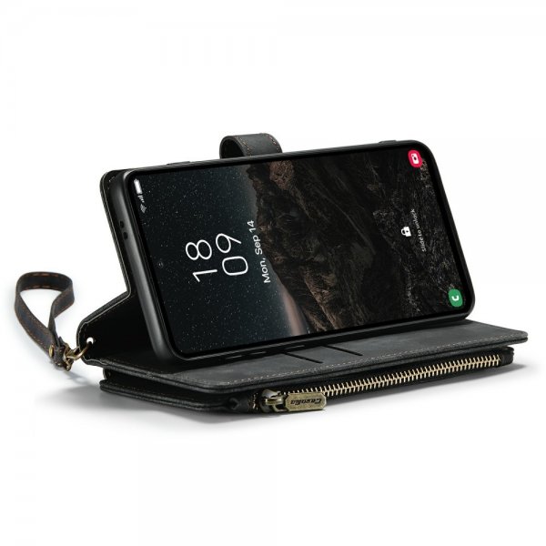 CaseMe Samsung Galaxy S24 C30-sarjan suojakotelo, musta