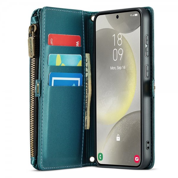 CaseMe Samsung Galaxy S24 C36 Series -suojakotelo, vihreä