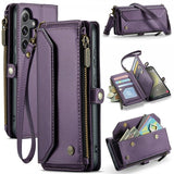 CaseMe Samsung Galaxy S24 -suojakotelo, C36-sarja, violetti