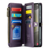 CaseMe Samsung Galaxy S24 -suojakotelo, C36-sarja, violetti