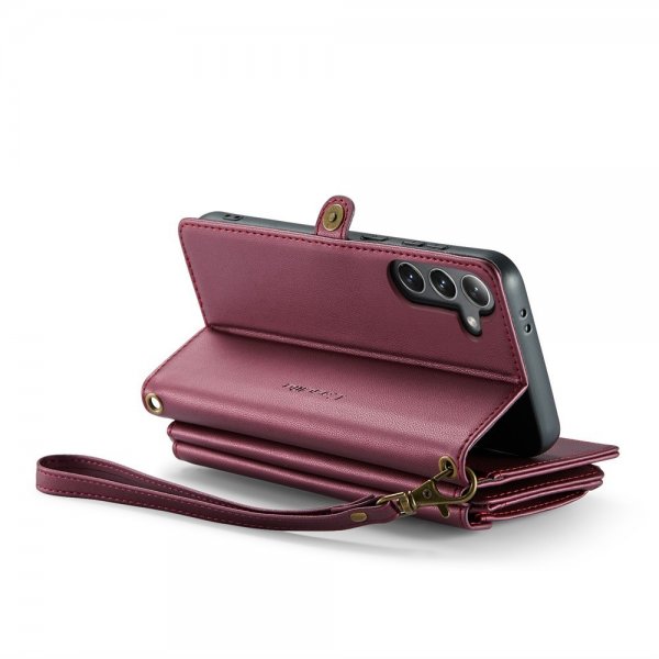 CaseMe Samsung Galaxy S24 -suojakotelo C36-sarjan punainen