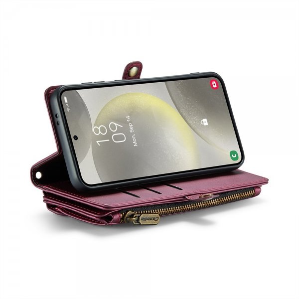 CaseMe Samsung Galaxy S24 -suojakotelo C36-sarjan punainen