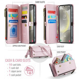 CaseMe Samsung Galaxy S24 C36 Series -suojakotelo, pinkki