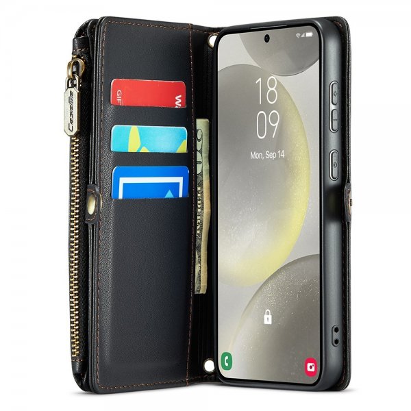 CaseMe Samsung Galaxy S24 Suojakuori C36 Sarja Musta