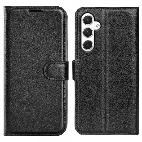 Samsung Galaxy S24 Suojakuori Litsi Musta