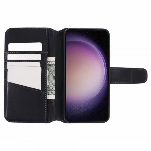 Nordic Covers Samsung Galaxy S24 -kotelo MagLeather Raven Black