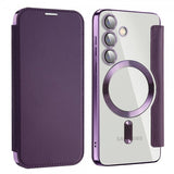 Samsung Galaxy S24 MagSafe-kuori violetti