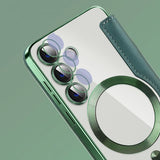 Samsung Galaxy S24 MagSafe-kuori violetti