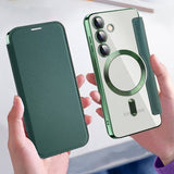 Samsung Galaxy S24 -kotelo MagSafe hopea