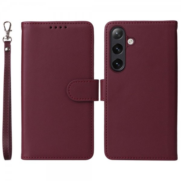 Betopnice Samsung Galaxy S24 -suojakotelo irrotettavalla kuorella 005 Punainen