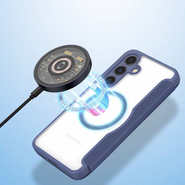 Dux Ducis Samsung Galaxy S24 -suojakotelo Skin X Pro Series MagSafe sininen