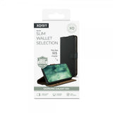 Xqisit Samsung Galaxy S24 -kotelo Slim Wallet Selection, musta