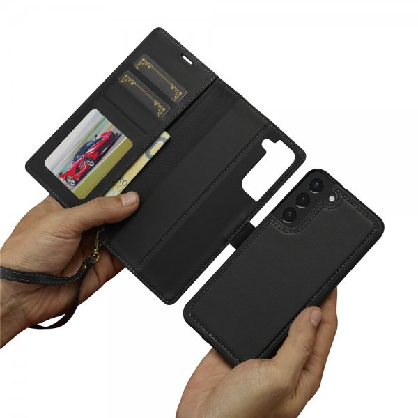 Nordic Covers Samsung Galaxy S24/Galaxy S25 -suojakotelo irrotettavalla MagSafe-kuorella, Raven Black