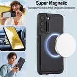 Nordic Covers Samsung Galaxy S24/Galaxy S25 -suojakotelo irrotettavalla MagSafe-kuorella, Raven Black