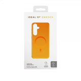 Ideal of Sweden Samsung Galaxy S24/Galaxy S25 Kuori Clear Case MagSafe Orange Spritz