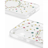 Ideal of Sweden Samsung Galaxy S24/Galaxy S25 -suojakuori Clear Case MagSafe Petite Floral