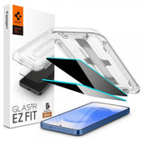 Spigen Samsung Galaxy S24/Galaxy S25 Näytönsuoja GLAS.tR EZ Fit Privacy 2-pack