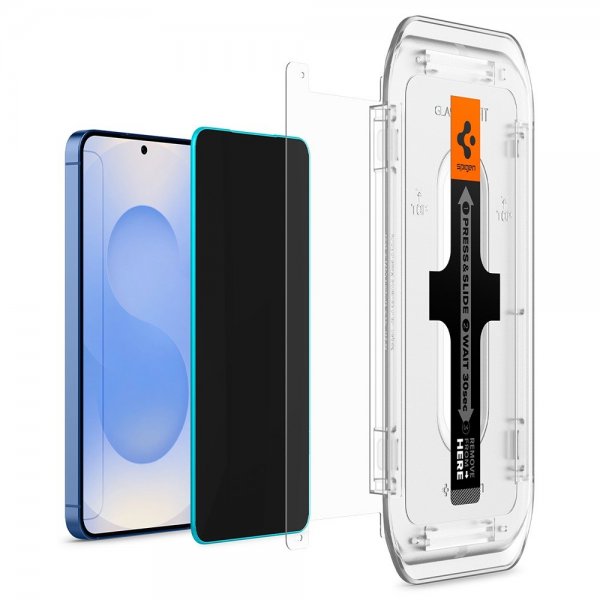 Spigen Samsung Galaxy S24/Galaxy S25 Näytönsuoja GLAS.tR EZ Fit Privacy 2-pack