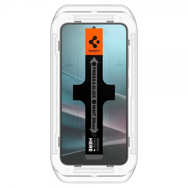 Spigen Samsung Galaxy S24/Galaxy S25 Näytönsuoja GLAS.tR EZ Fit Privacy 2-pack