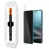 Spigen Samsung Galaxy S24/Galaxy S25 Näytönsuoja GLAS.tR EZ Fit Privacy 2-pack