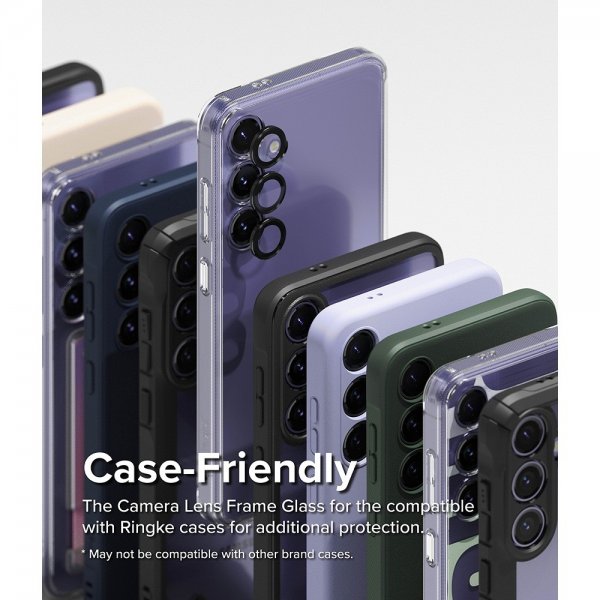 Ringke Samsung Galaxy S24 Kamerasuojus Camera Lens Frame Musta