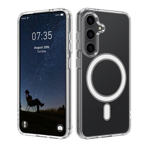 Samsung Galaxy S24 Kuoret MagSafe Läpinäkyvä