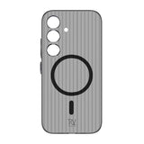 Rvelon Samsung Galaxy S24 Kuori Poimutettu MagSafe Harmaa