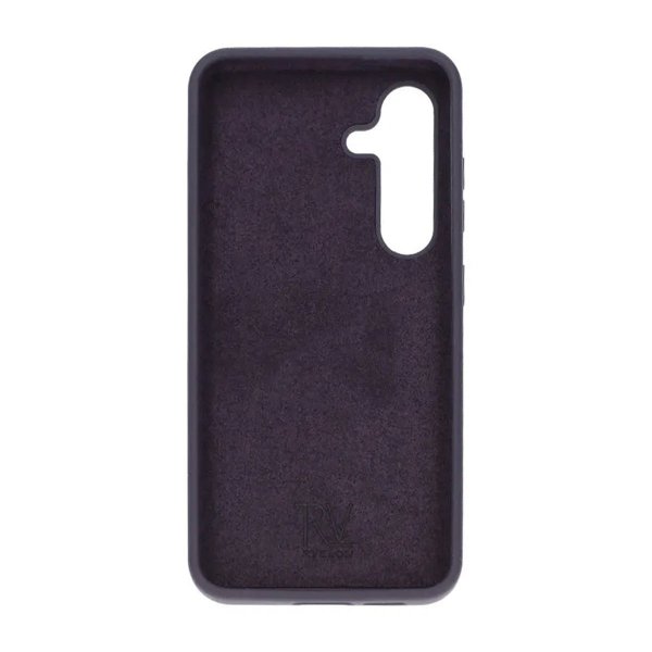 Rvelon Samsung Galaxy S24 Suojakuori Silikoni Tummanlila