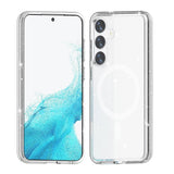 Samsung Galaxy S24 Kuori Glitter Iskunkestävä Läpinäkyvä