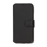 Rvelon Samsung Galaxy S24 -kotelo, aitoa nahkaa, musta