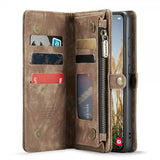 CaseMe Samsung Galaxy S24 Plus -kotelo 008 Series Irrotettava kuori Ruskea