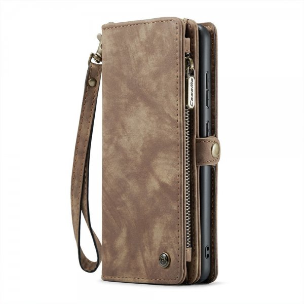 CaseMe Samsung Galaxy S24 Plus -kotelo 008 Series Irrotettava kuori Ruskea