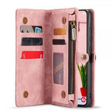 CaseMe Samsung Galaxy S24 Plus -kotelo, 008-sarja, irrotettava kuori, pinkki