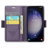 CaseMe Samsung Galaxy S24 Plus -kotelo, 023 Series, violetti
