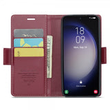 CaseMe Samsung Galaxy S24 Plus -kotelo 023-sarja Punainen