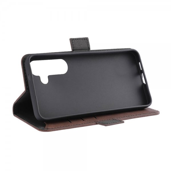 Gear Samsung Galaxy S24 Plus Suojakotelo 3 Korttipaikkaa Ruskea