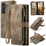 CaseMe Samsung Galaxy S24 Plus -kotelo C30-sarja Ruskea