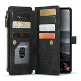 CaseMe Samsung Galaxy S24 Plus -suojakotelo C30 Series musta