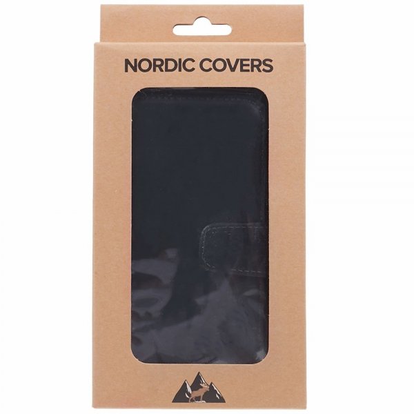 Nordic Covers Samsung Galaxy S24 Plus Suojakuori MagLeather Raven Black