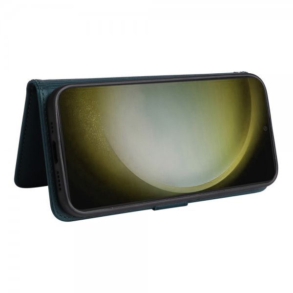 Betopnice Samsung Galaxy S24 Plus -kotelo irrotettavalla kuorella 005 Sininen