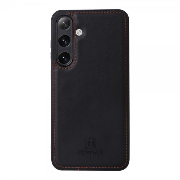 Betopnice Samsung Galaxy S24 Plus -kotelo irrotettavalla kuorella 005 Musta