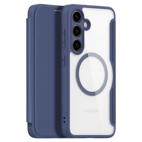 Dux Ducis Samsung Galaxy S24 Plus -kotelo Skin X Pro Series MagSafe, sininen
