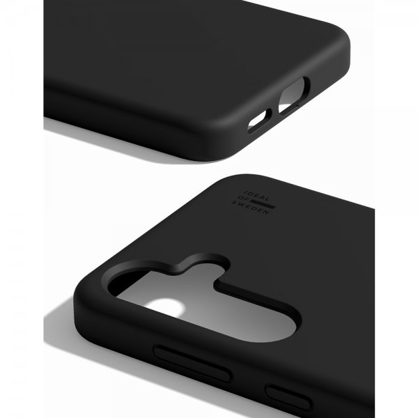 Ideal of Sweden Samsung Galaxy S24 Plus/Galaxy S25 Plus Kuori Silikonikotelo MagSafe Musta